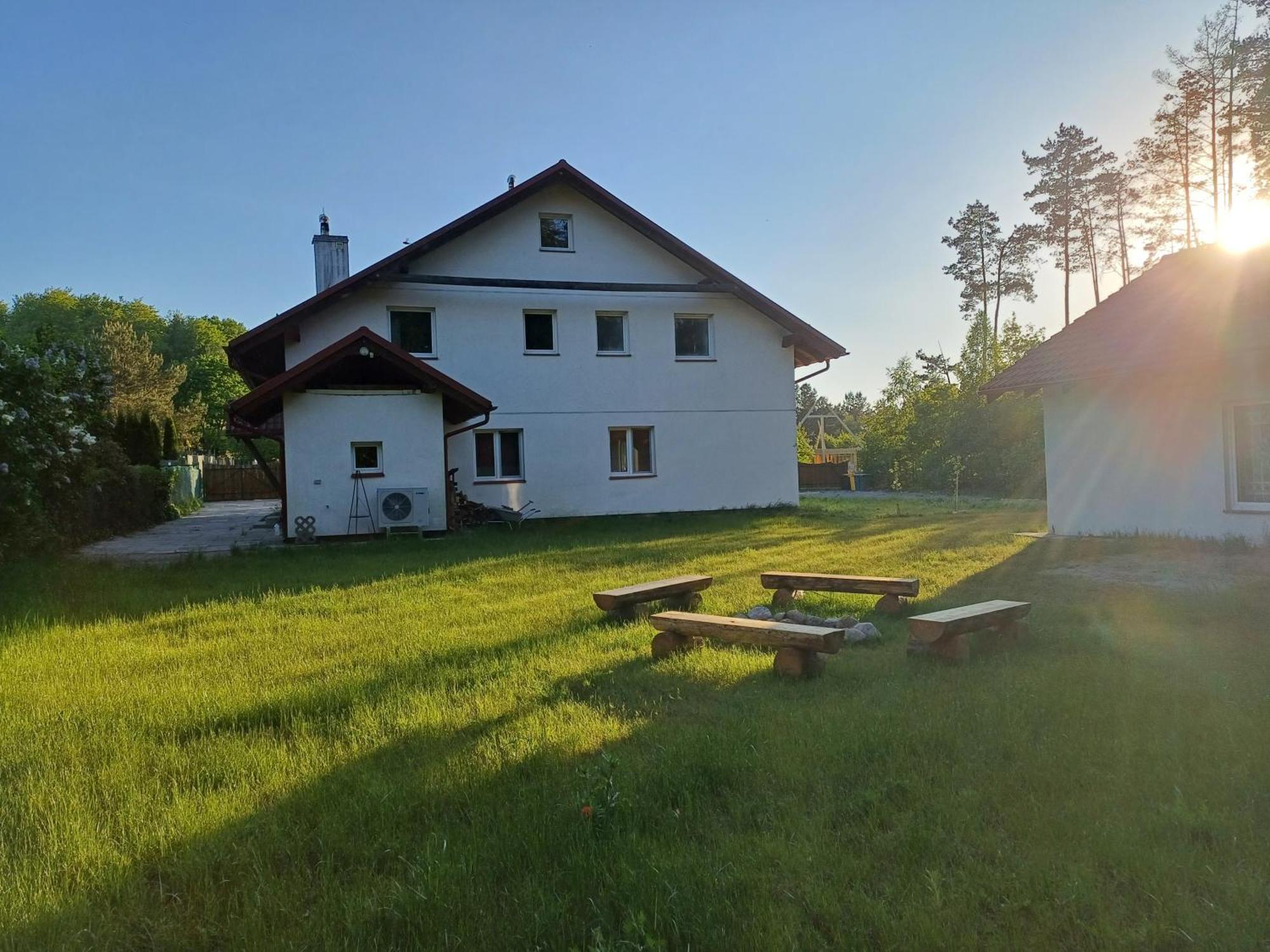 Dwor Pod Sosnami Kaszuby, Sauna Hotel Ostrzyce Exterior photo